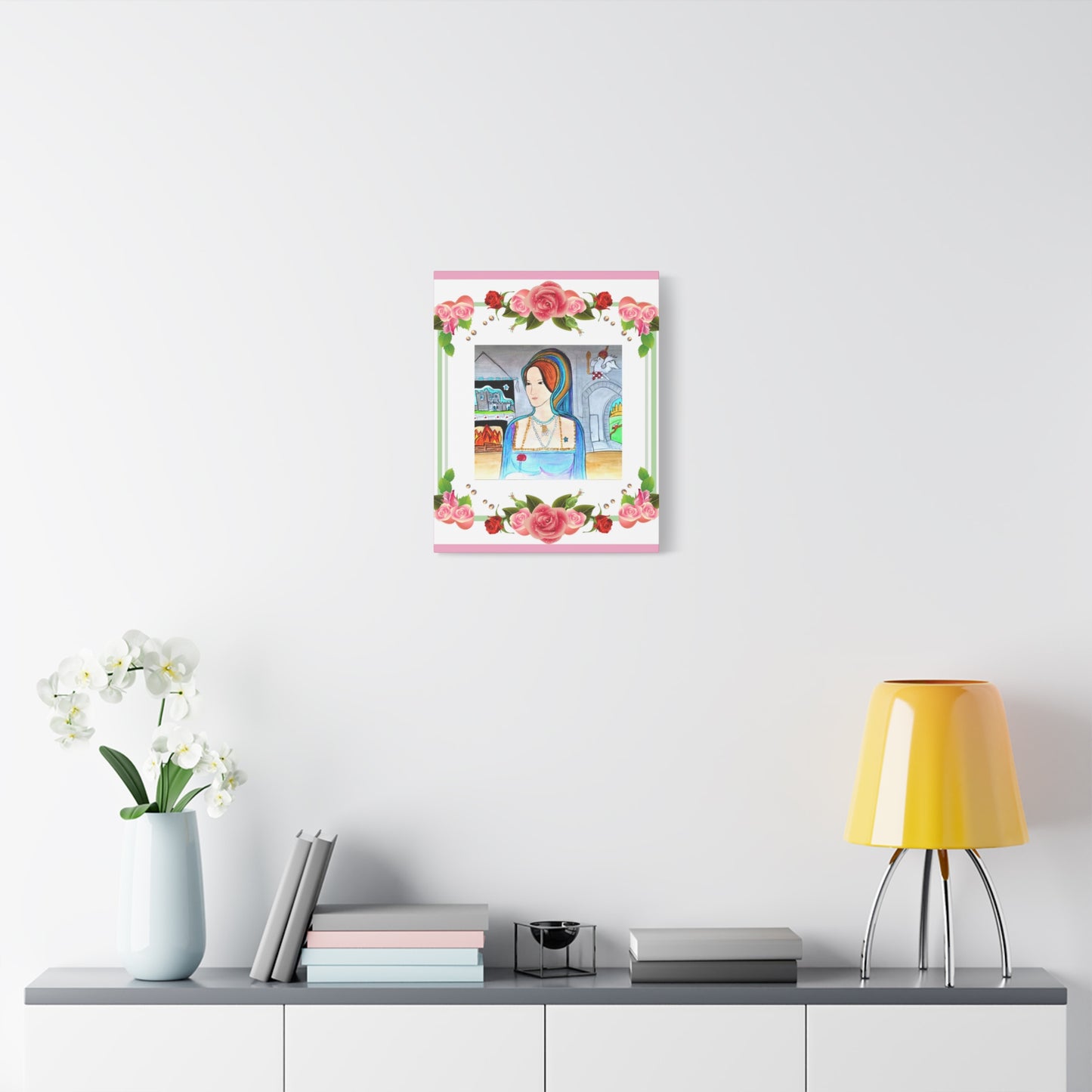 Queen Anne Boleyn Lady Portrait ~ Art Gallery Wrapped Canvas