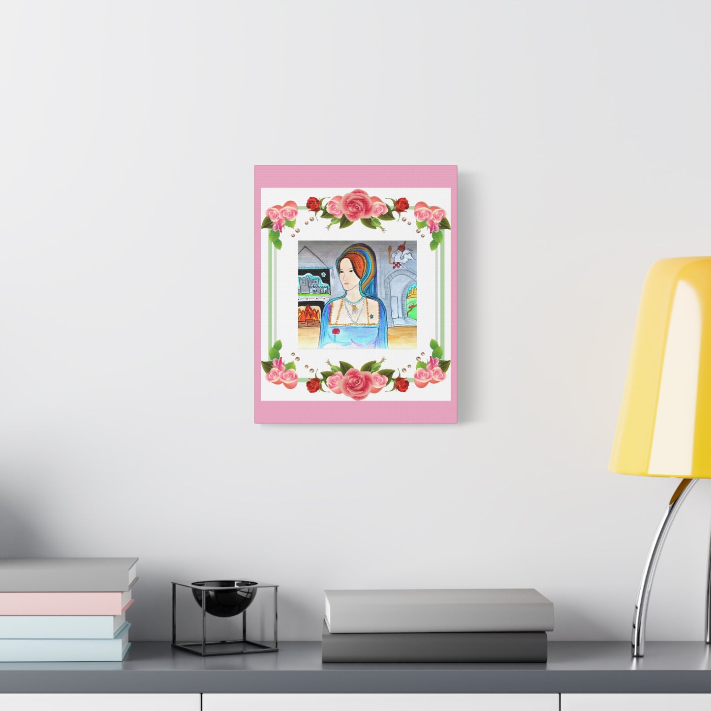 Queen Anne Boleyn Lady Portrait ~ Art Gallery Wrapped Canvas