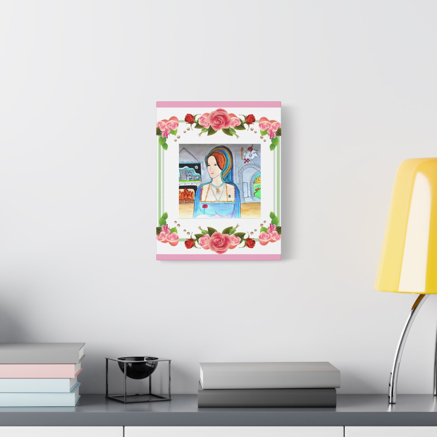 Queen Anne Boleyn Lady Portrait ~ Art Gallery Wrapped Canvas